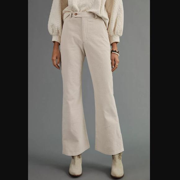 Levi's Math Club Cropped Flare Corduroy Pants - New - 30 Waist - Picture 2 of 6